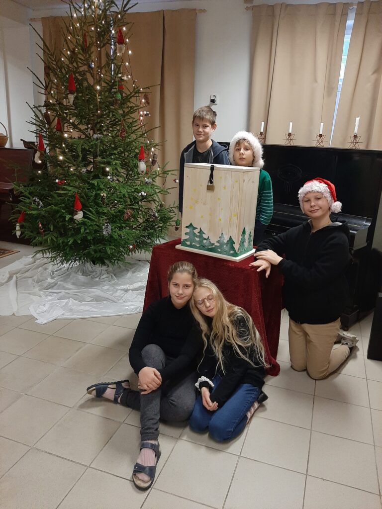 5. klassi päkapikupostkasti meisterdamine