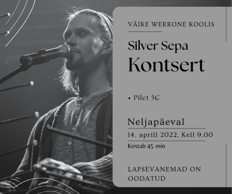 Silver Sepa kontsert 14.aprill